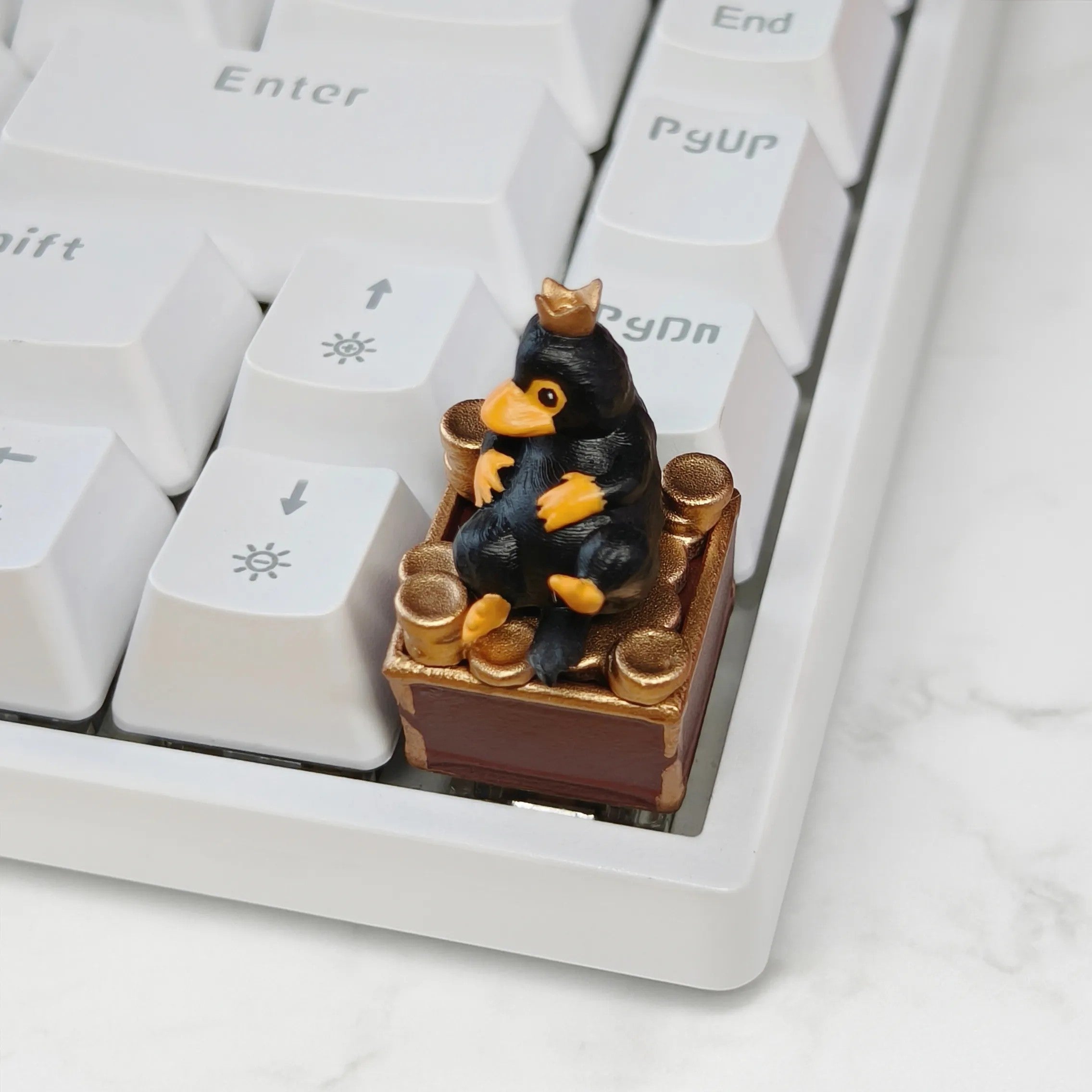 Animali fantastici e dove trovarli Fantastic Beasts and Where to Find Them,Niffler Separable design, resin material coated and colored personalized keycaps