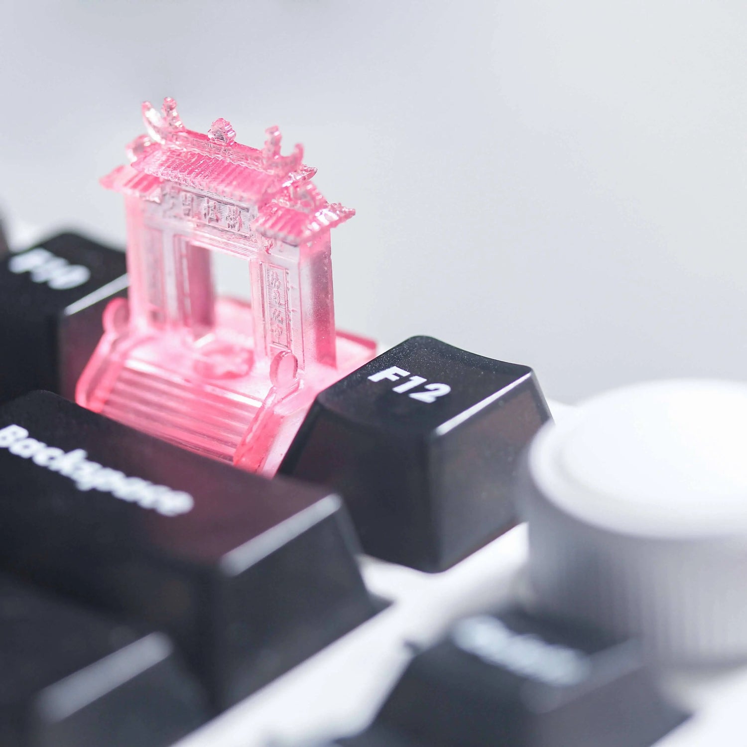 Chinese ancient architecture, Oriental charm keycaps, and architectural art personalized keycaps are integrated into one.