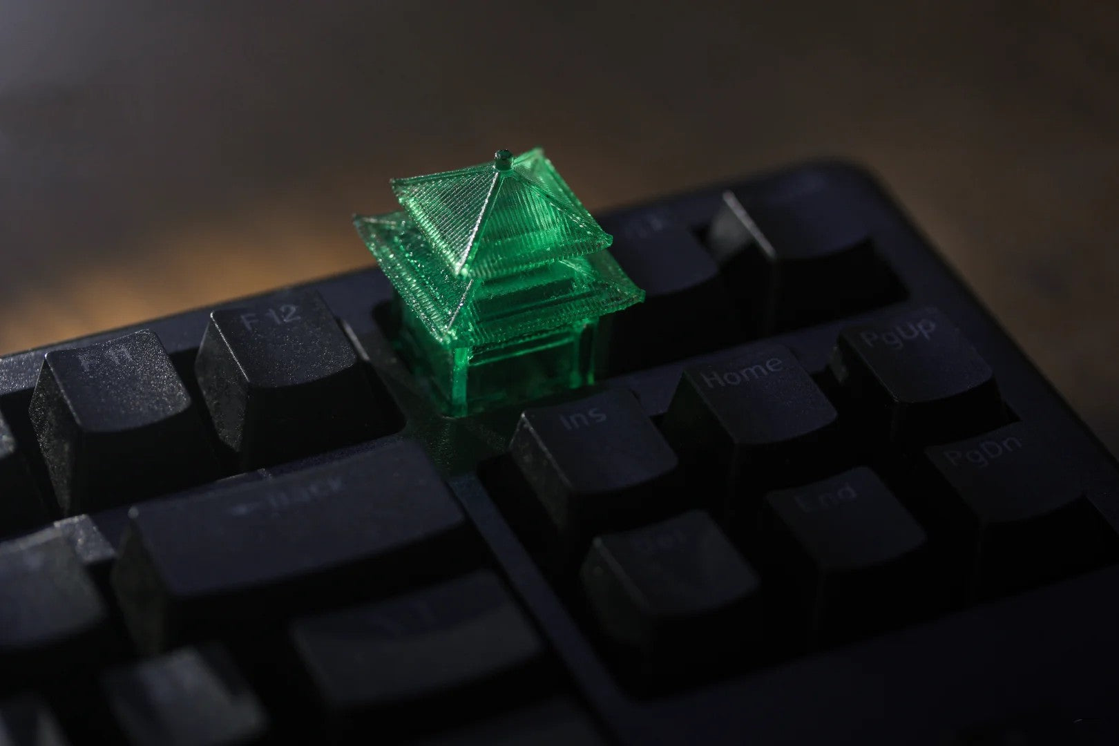Chinese ancient architecture, Oriental charm keycaps, and architectural art personalized keycaps are integrated into one.