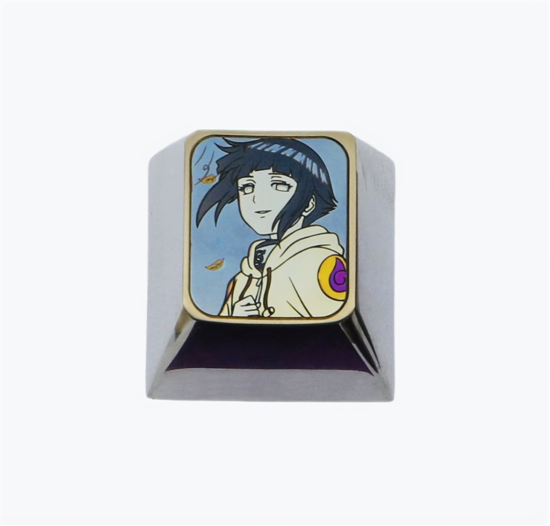 NARUTO -ナルト- ,Hyūga Hinata 1U titanium alloy keycaps
