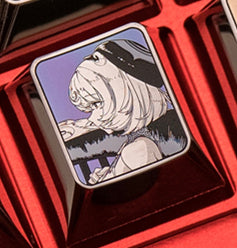 Zenless Zone Zero, January December photo guide, 1U titanium alloy personalized keycaps, anime and game metal carving creative decorative keycaps