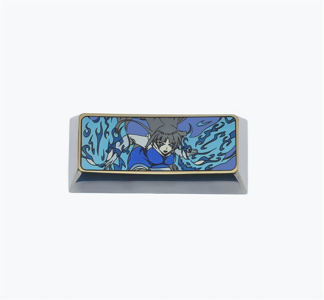 NARUTO -ナルト- ,Hyūga Hinata 2.25U titanium alloy keycaps