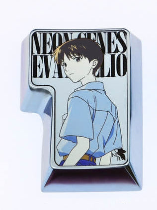 EVA, Ikari Shinj, Titanium Alloy ISO Enter, Anime Personalized Decorative Keycaps
