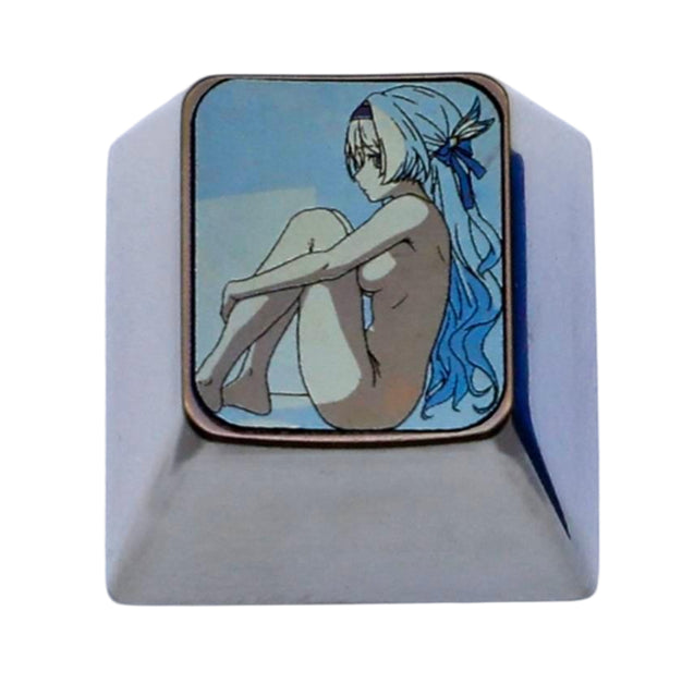 Honkai: Star Rail, Firefly, 1U titanium alloy personalized keycaps, metal decorative keycaps around anime and game characters