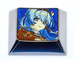 Honkai: Star Rail, Firefly, 1.25U titanium alloy carved keycaps, personalized keycaps for anime and game character peripherals