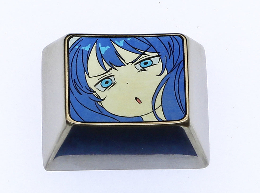 too many losing heroines! , Anna Yanami, 1.25U titanium alloy personalized keycap, anime game peripheral keycap