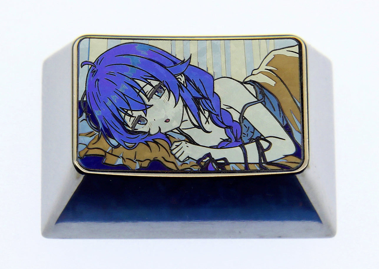 Mushoku Tensei, Roxy, 1.5U titanium alloy personalized keycaps, anime and game character keycaps