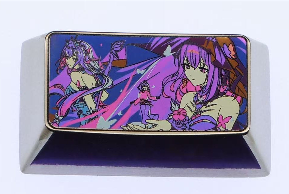Honkai: Star Rail, Castoriuce, 1.75U titanium alloy personalized keycaps, anime and game culture creative metal carved keycaps