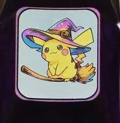 Pok é mon series, Wizard Pok é mon series, 1U titanium alloy personalized keycaps, anime cultural creative metal carving decorative keycaps