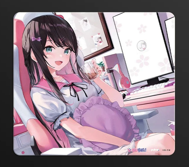 Tempered glass micro etching process mouse pad, high-definition pattern customized professional mouse pad(+18)