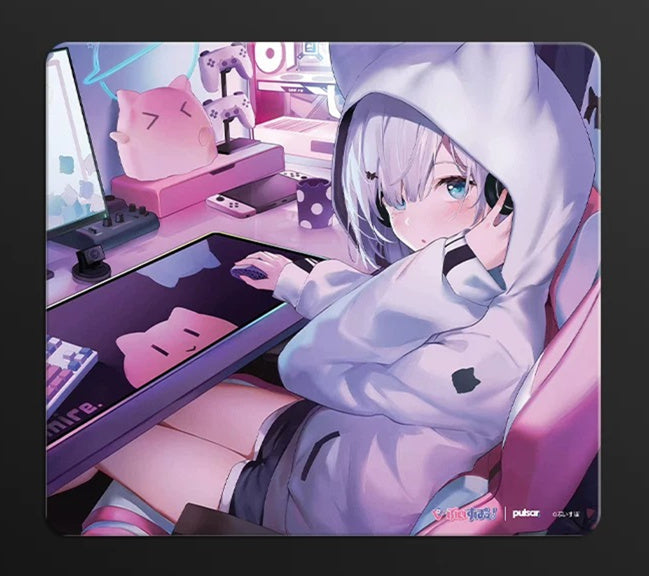 Polyurethane neutral special fabric customized mouse pad(+18)