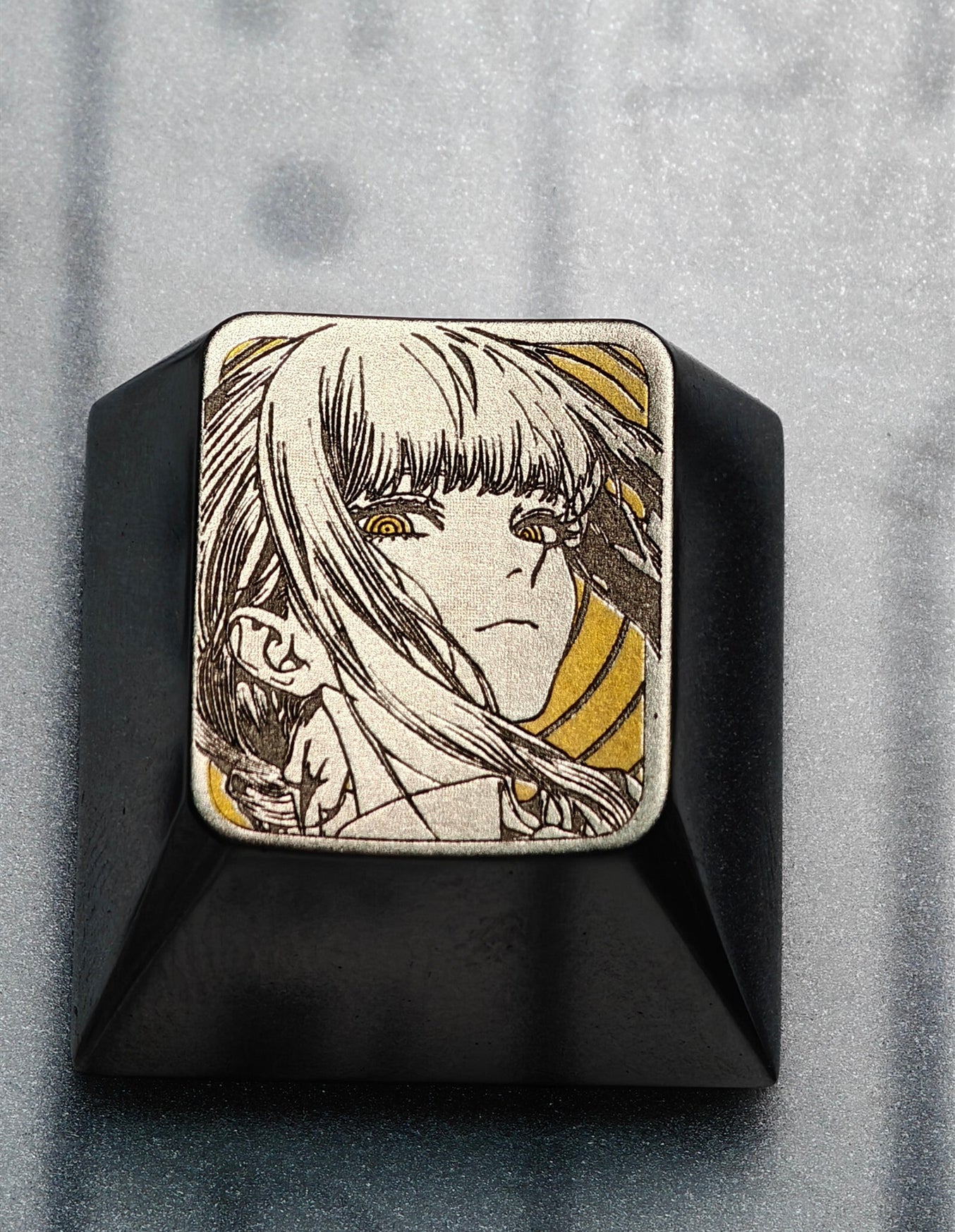Chainsaw Man,Makima, Titanium alloy process keycaps.