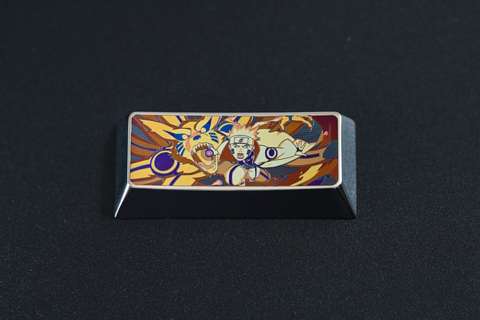 NARUTO,Uzumaki Naruto, Colored titanium alloy precision carving
