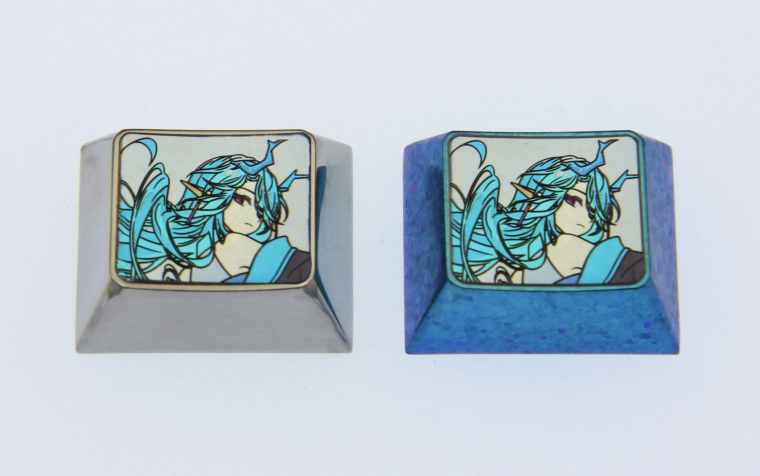 Dusk, 1.25U titanium alloy personalized keycaps, decorative keycaps, gaming keycaps