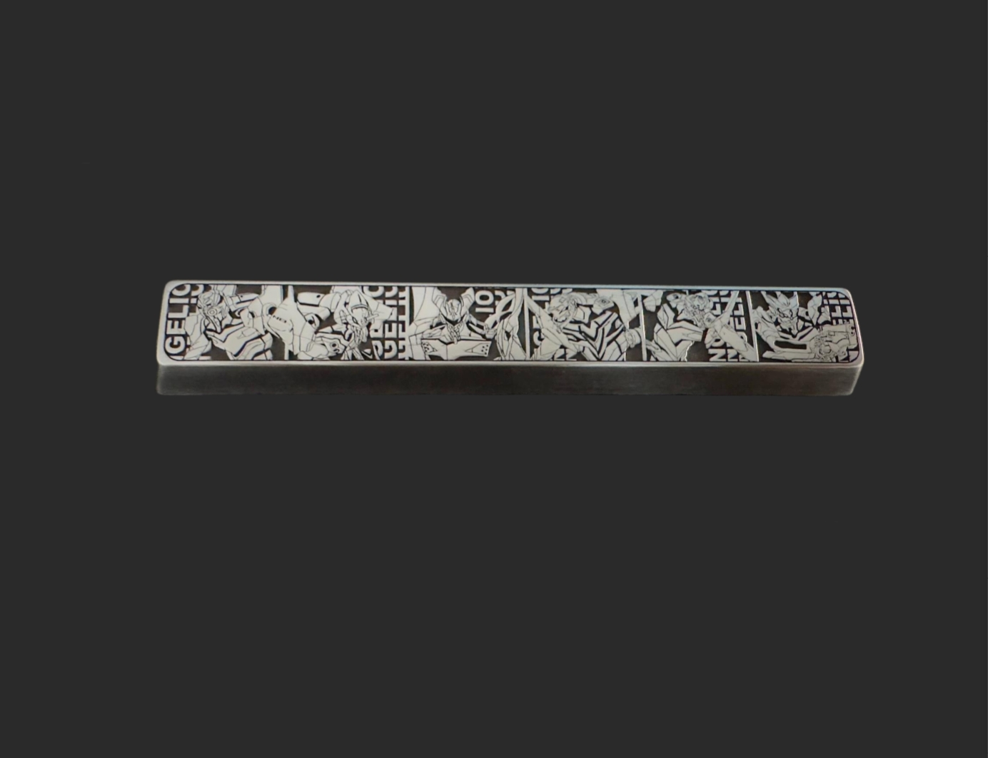 EVA, Complete series of mecha combination spaces, metal personalized keycaps, creative carved keycaps for anime and gaming peripherals
