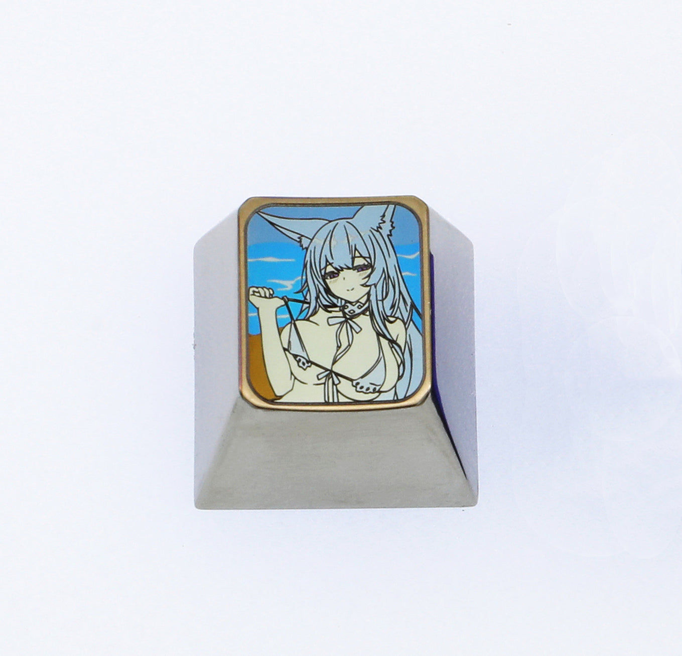 Azur Lane, Colored titanium alloy carved keycaps, mechanical keyboard decorative keycaps