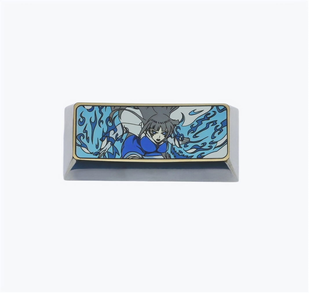 NARUTO -ナルト- ,Hyūga Hinata 2.25U titanium alloy keycaps