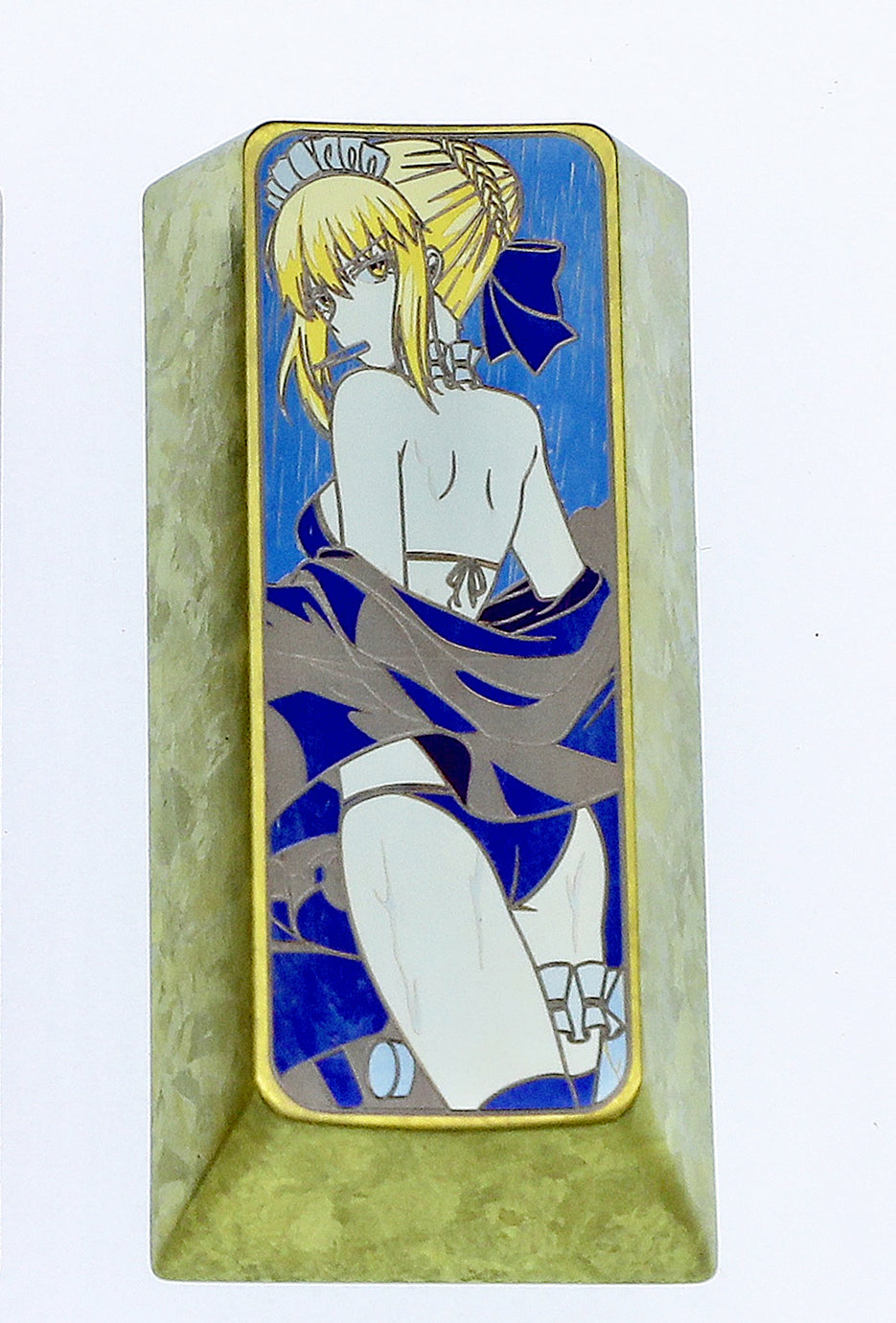 Saber 2U Vertical Pad Enter Key, Personalized Keycaps, Cartoon Decorative Keycaps, Metal Art Keycaps