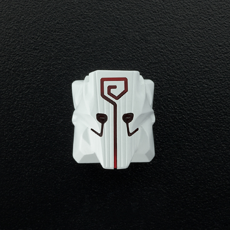 Dota2 mechanical keyboard original personalized keycap metal custom keycap, magnetic detachable design