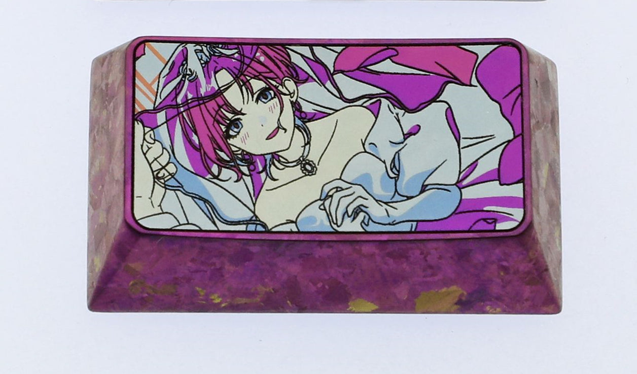 noctchill, Titanium alloy 1.75U personalized keycaps, metal decorative keycaps, keyboard customized keycaps