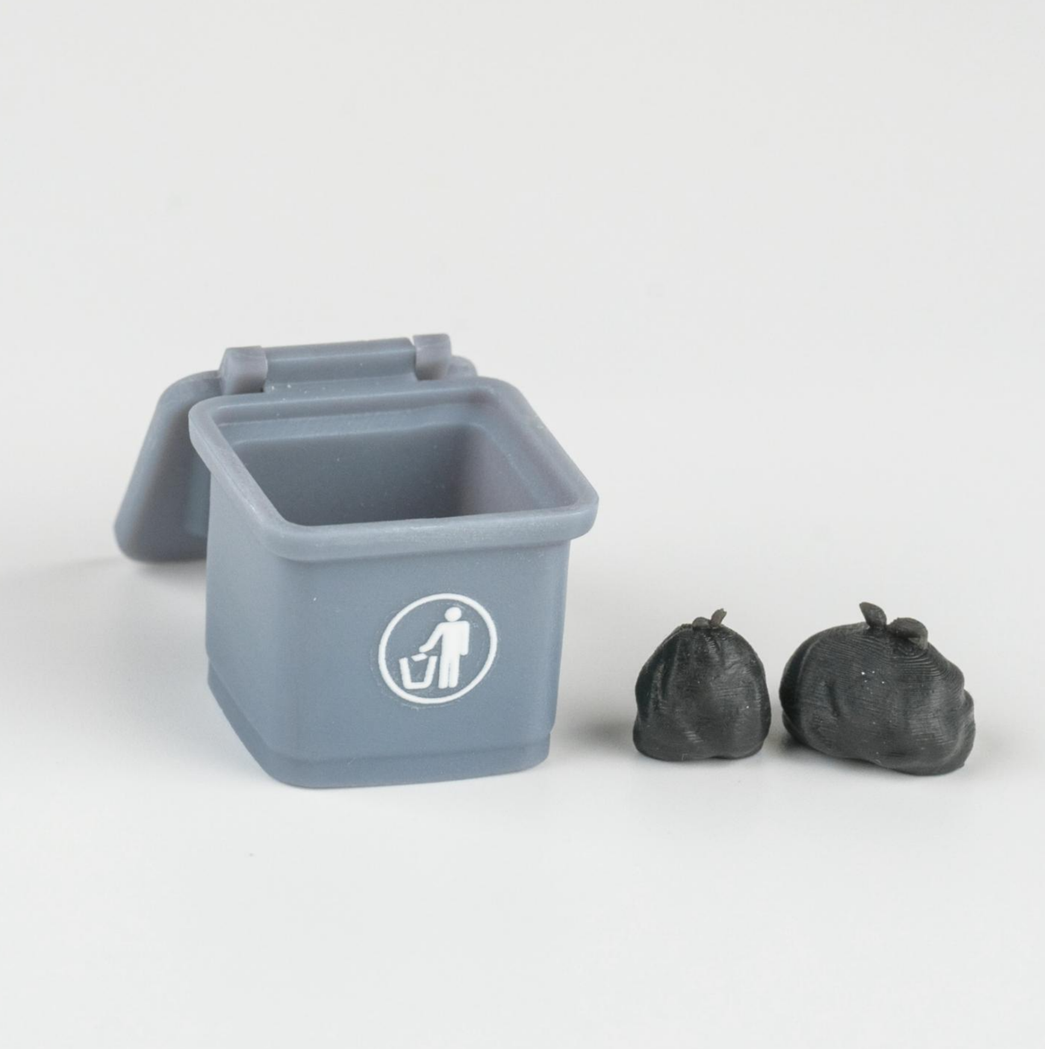 Environmentally friendly trash can personalized keycaps, creative pranks, funny and innovative design decorative keycaps, mechanical keyboard art installation keycaps