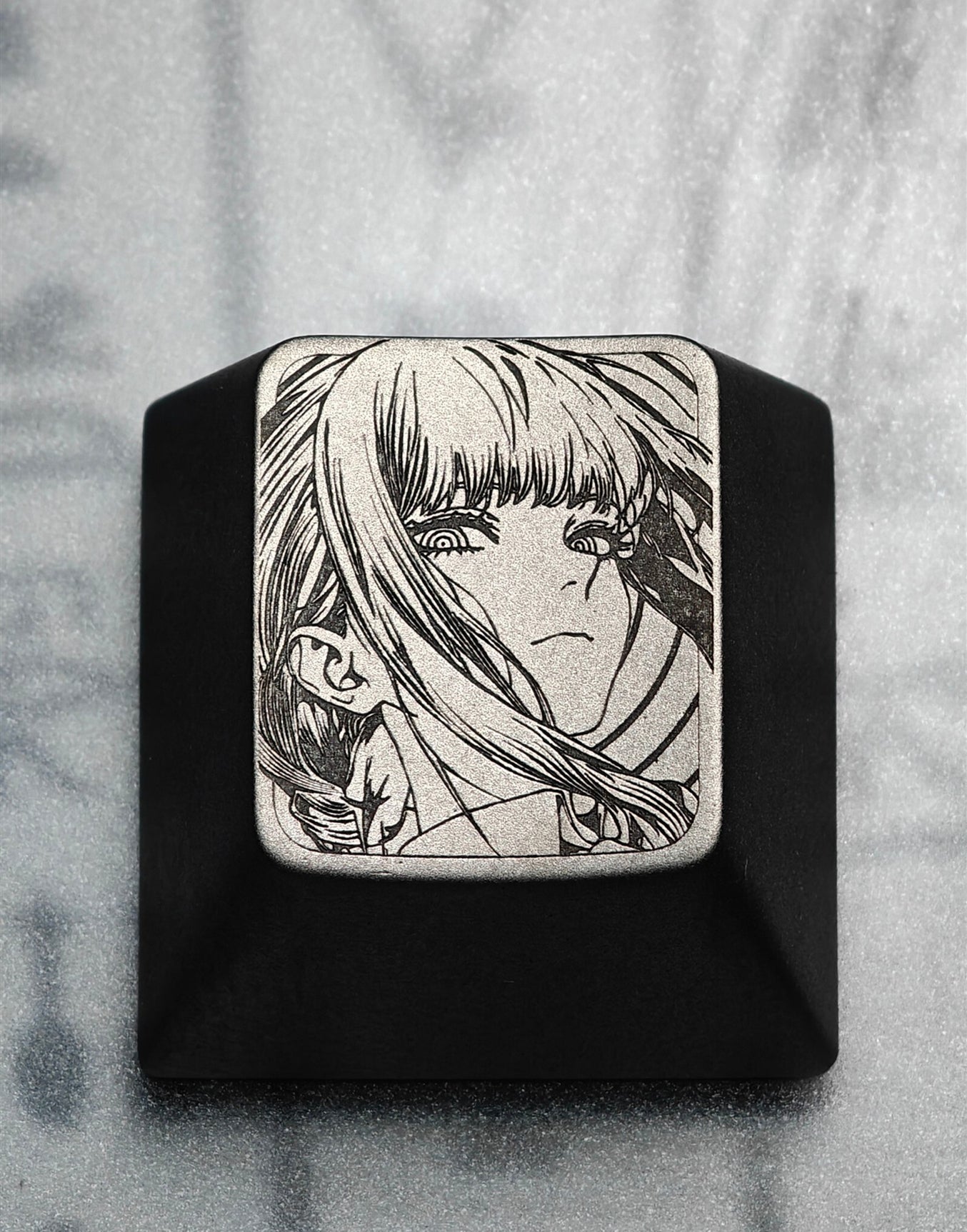 Chainsaw Man,Makima, Titanium alloy process keycaps.
