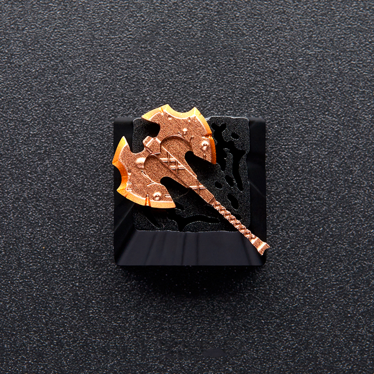 Dota2 mechanical keyboard original personalized keycap metal custom keycap, magnetic detachable design