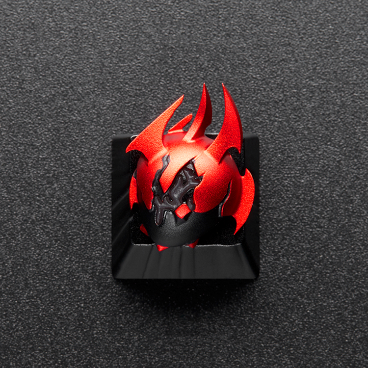 Dota2 mechanical keyboard original personalized keycap metal custom keycap, magnetic detachable design