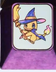 Pok é mon series, Wizard Pok é mon series, 1U titanium alloy personalized keycaps, anime cultural creative metal carving decorative keycaps