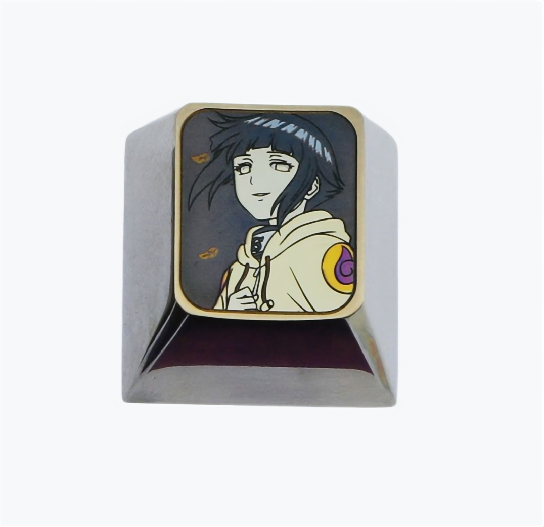 NARUTO -ナルト- ,Hyūga Hinata 1U titanium alloy keycaps