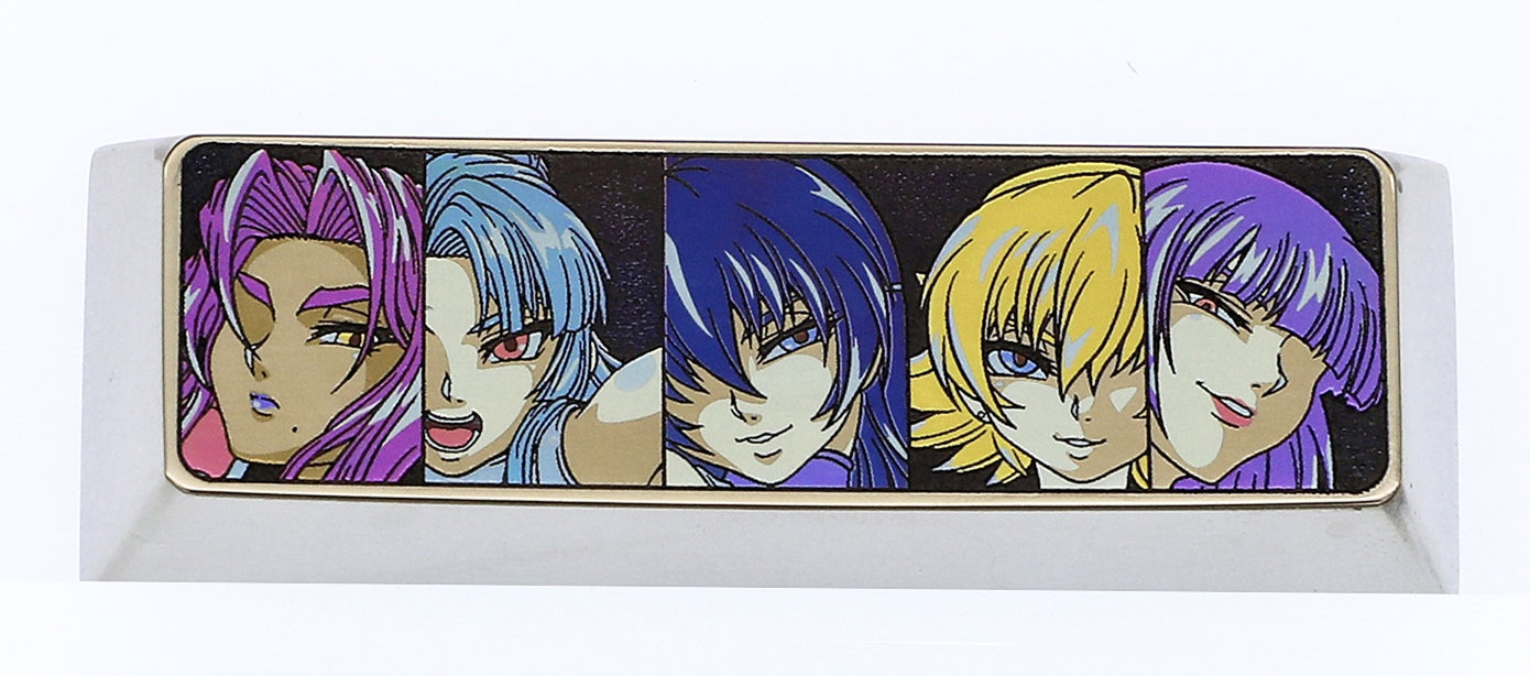 Action Taimanin, 2.75U titanium alloy personalized keycap, metal decorative art keycap