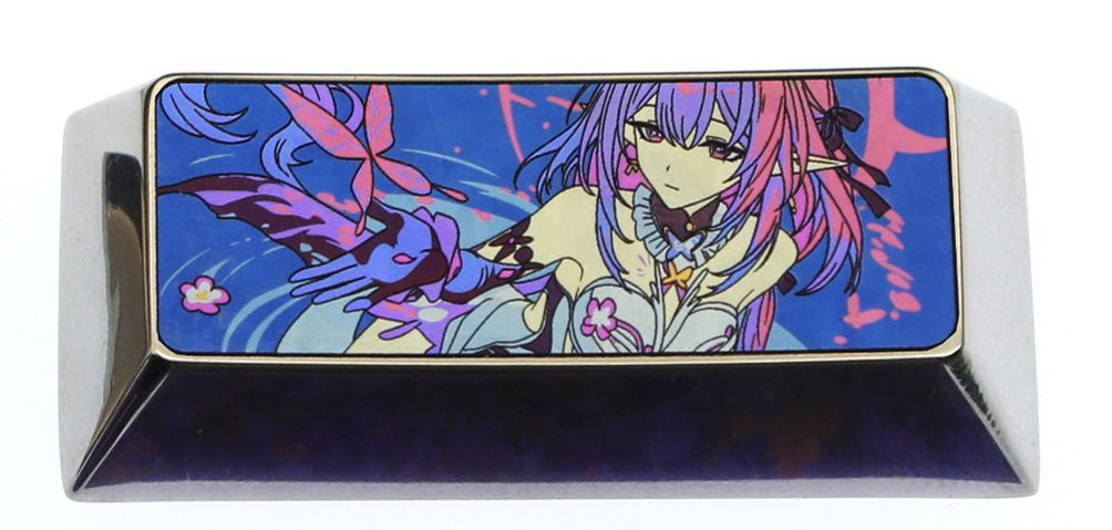 Honkai: Star Rail, Castoriuce, 1.75U/2.25U titanium alloy personalized keycaps, metal carved art keycaps for anime and games.