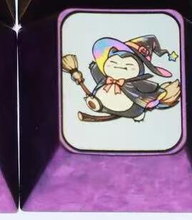 Pok é mon series, Wizard Pok é mon series, 1U titanium alloy personalized keycaps, anime cultural creative metal carving decorative keycaps