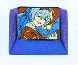 Honkai: Star Rail, Firefly, 1.25U titanium alloy carved keycaps, personalized keycaps for anime and game character peripherals