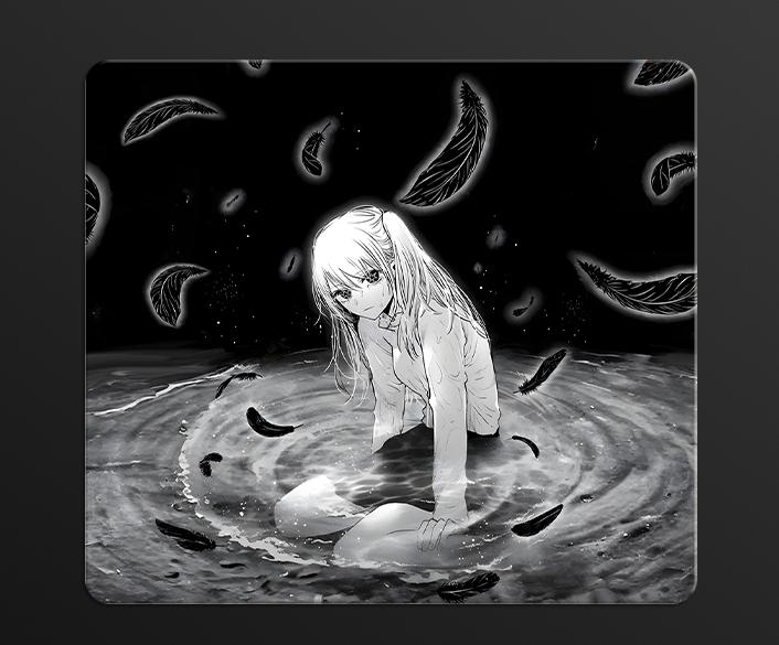 Glass mouse pad(+14)