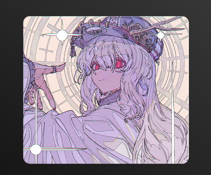 Glass mouse pad(+14)