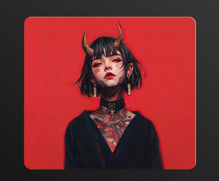 Glass mouse pad(+14)