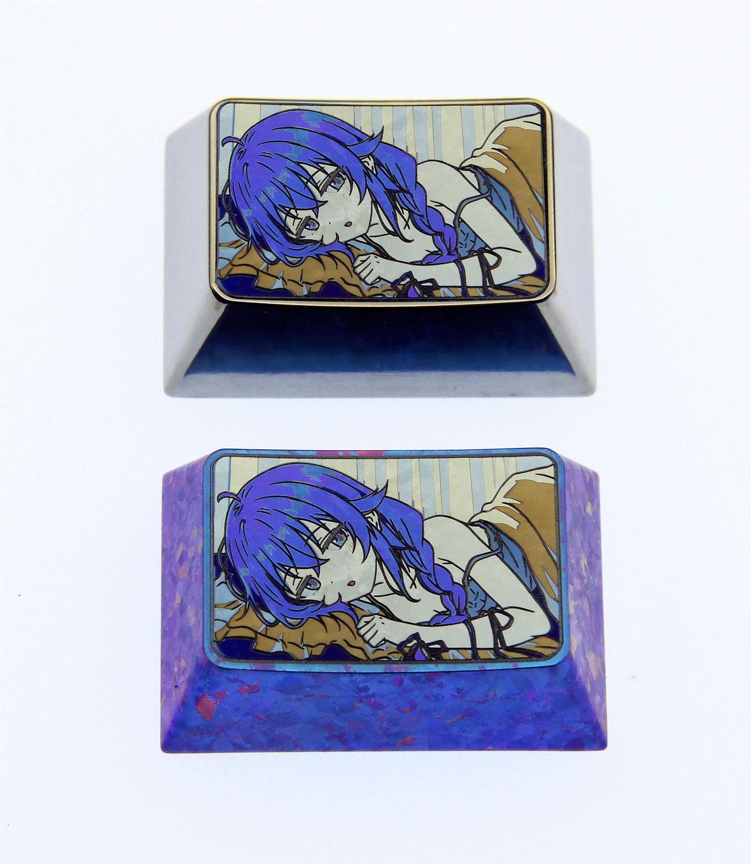 Mushoku Tensei, Roxy, 1.5U titanium alloy personalized keycaps, anime and game character keycaps