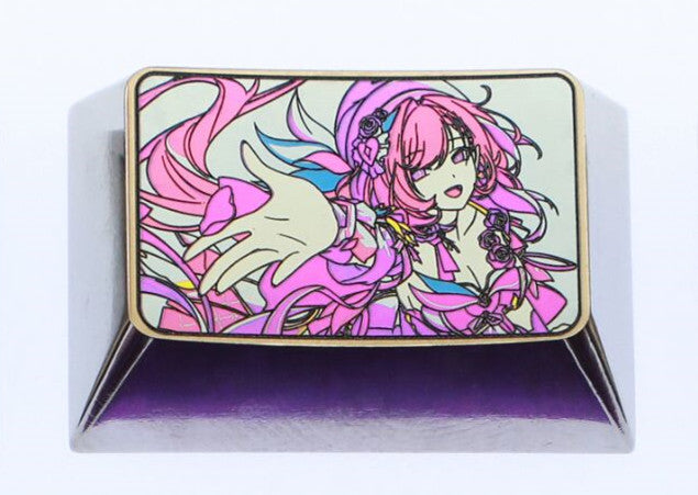 Honkai Impact 3, Elysia, 1U/1.5U/2U titanium alloy personalized keycaps, anime and game cultural and creative decorative keycaps