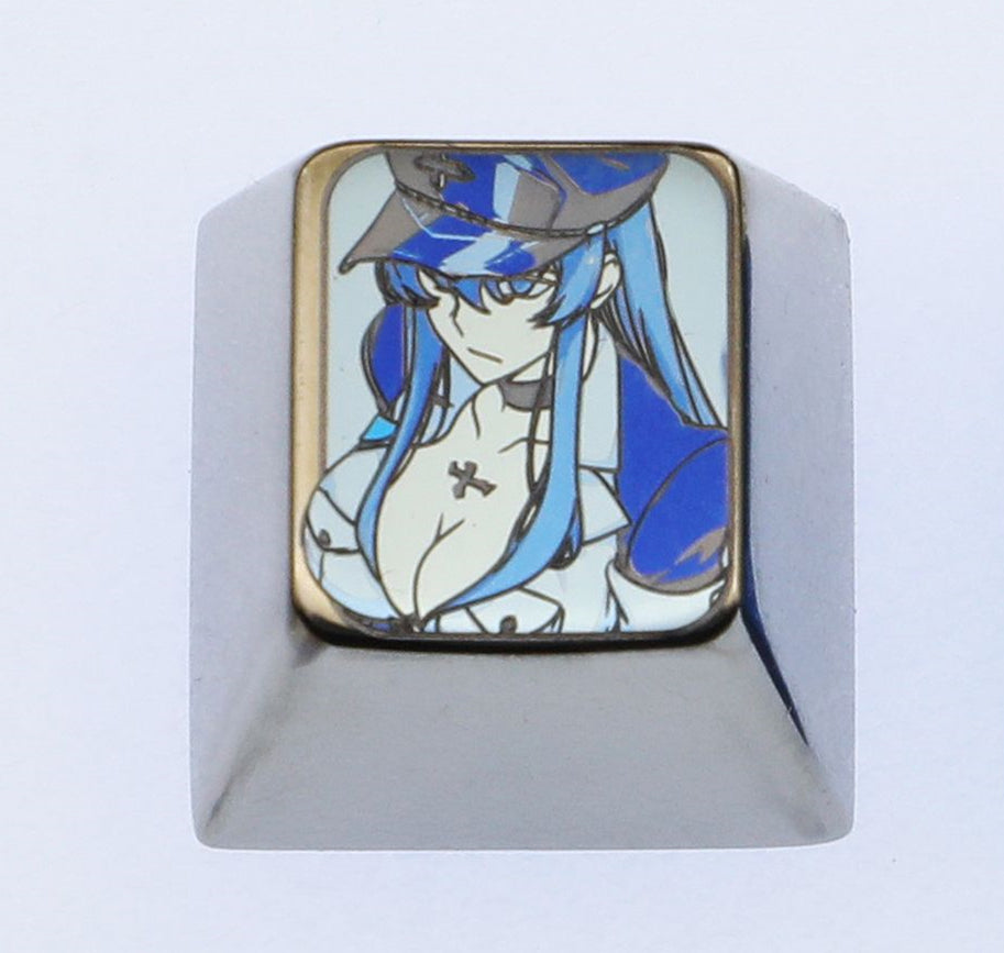 Esdese, Titanium alloy 1U personalized keycaps, metal decorative keycaps, keyboard customized keycaps