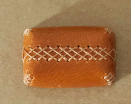 Genuine leather small square keycap 1.5U personalized keycap single piece handmade retro keycap color keycap mechanical keycap