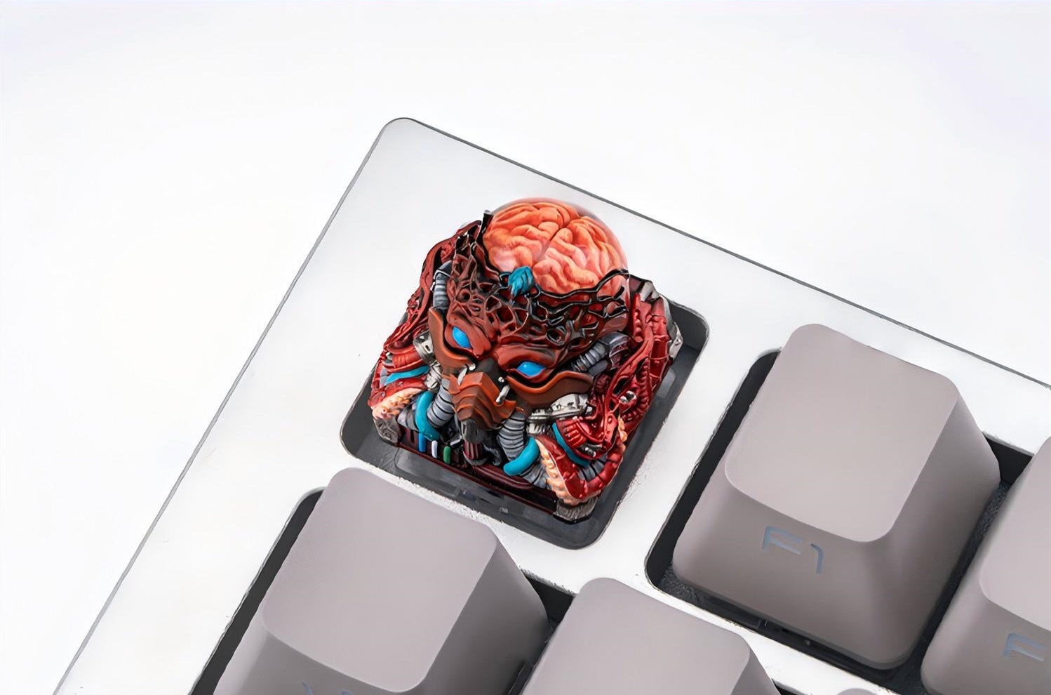 Smelt Stars Resin Craftsman Keycaps, Mechanical Keyboard Decorative Keycaps, Resin Keycaps.