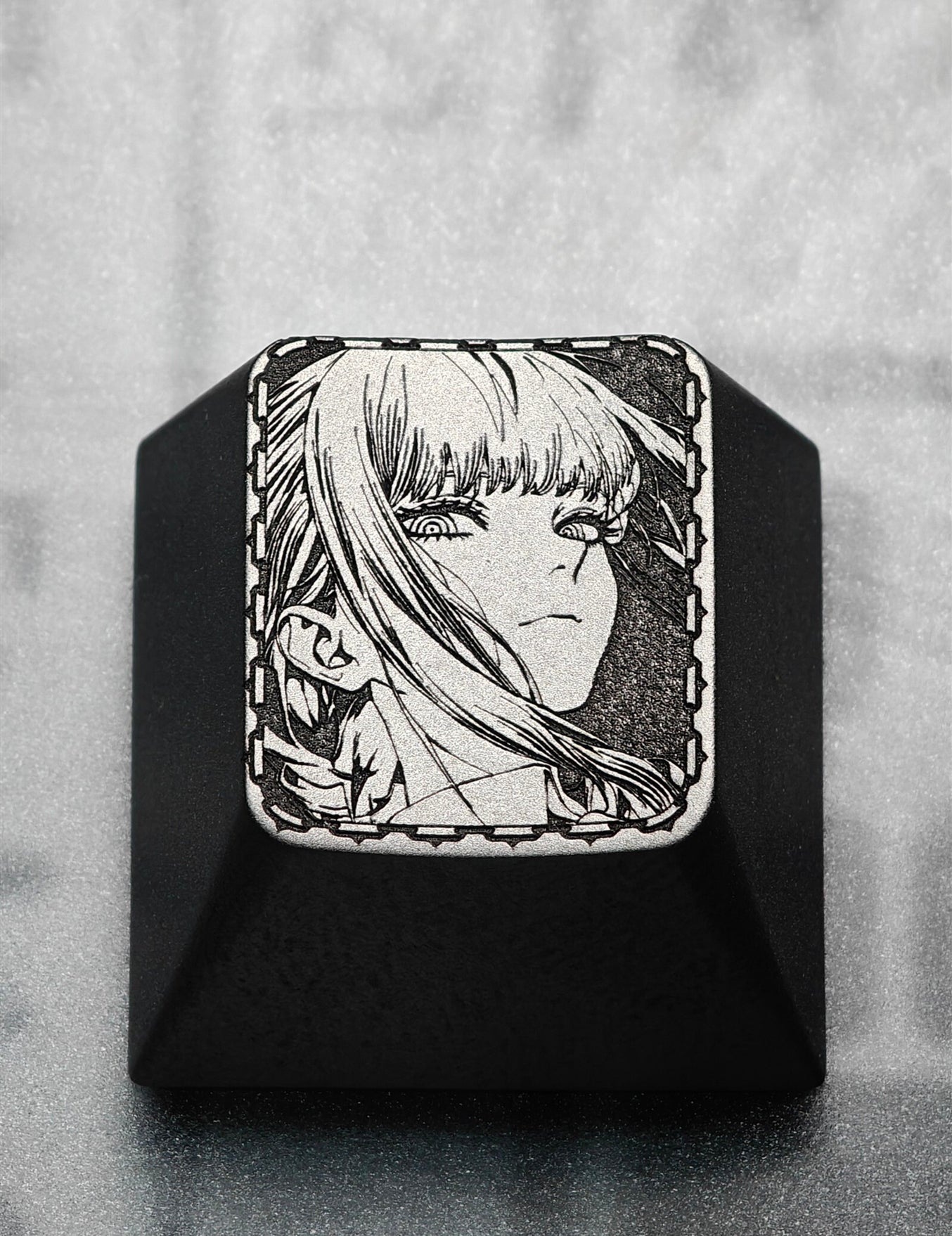 Chainsaw Man,Makima, Titanium alloy process keycaps.