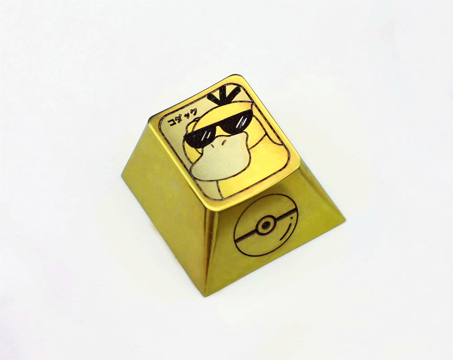 Pokémon, Gengar,Psyduck,Eevee, Titanium alloy ice crystal keycaps