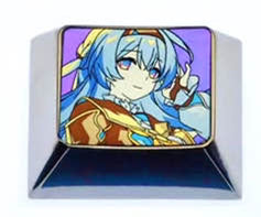 Honkai: Star Rail, Firefly, 1.25U titanium alloy carved keycaps, personalized keycaps for anime and game character peripherals