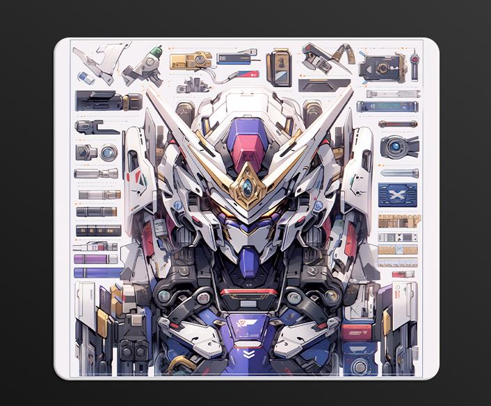 Glass mouse pad(+17)