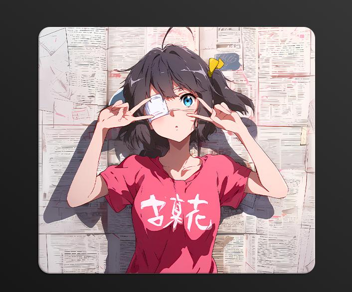 Glass mouse pad(+17)