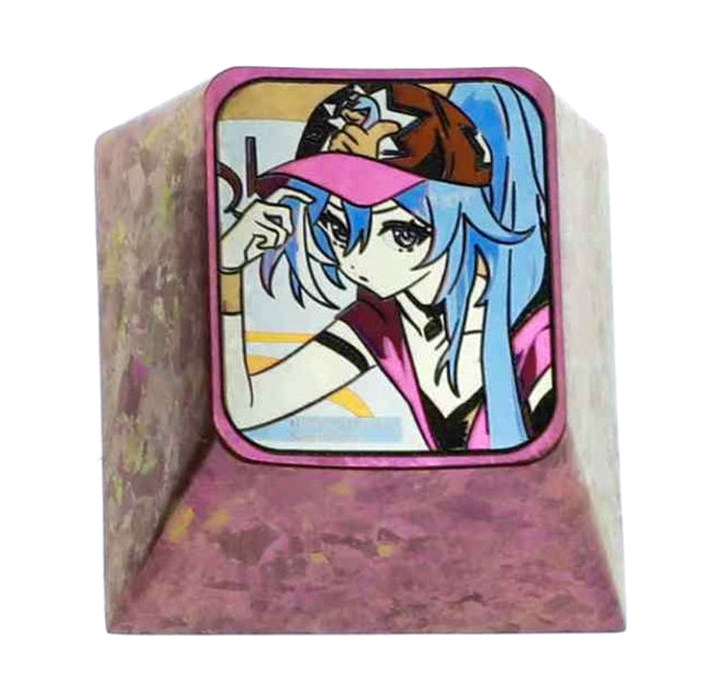 Honkai Impact 3, Herrscher of Sentience 3 titanium alloy personalized keycaps, metal keycaps carved around anime and game characters