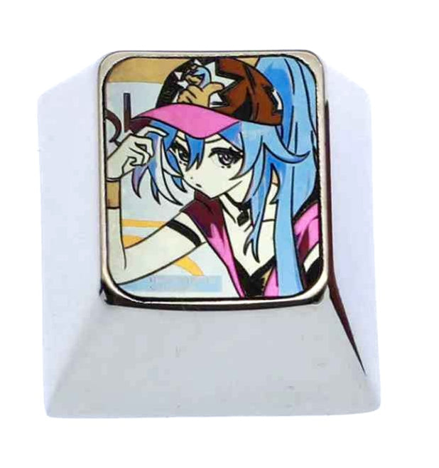 Honkai Impact 3, Herrscher of Sentience 3 titanium alloy personalized keycaps, metal keycaps carved around anime and game characters