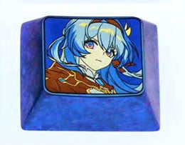 Honkai: Star Rail, Firefly, 1.25U titanium alloy carved keycaps, personalized keycaps for anime and game character peripherals